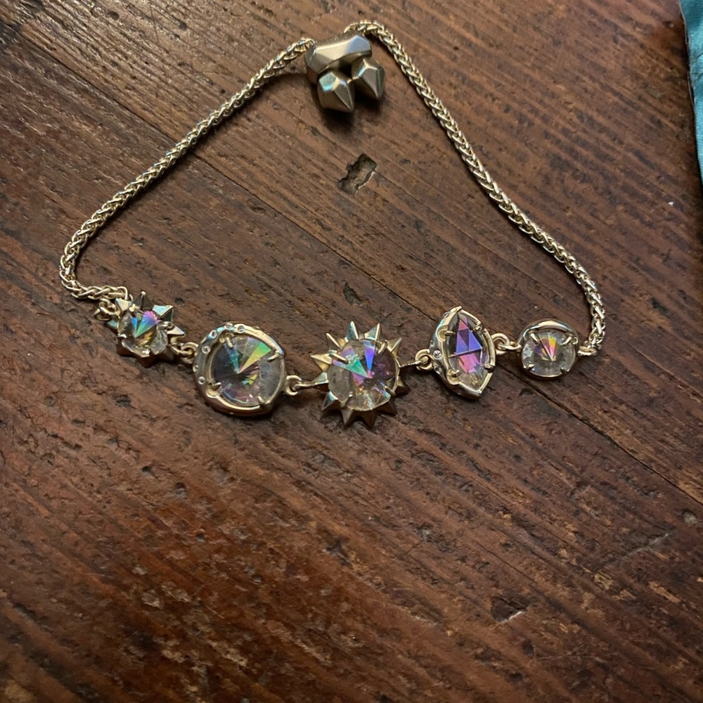 Kendra Scott gold iridescent bracelet